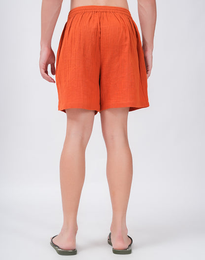 COMFORT AND CHARM SHORT | ORANGE